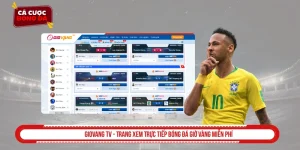 Giovang TV - Trang Xem Trực Tiếp Bóng Đá Giờ Vàng Miễn Phí