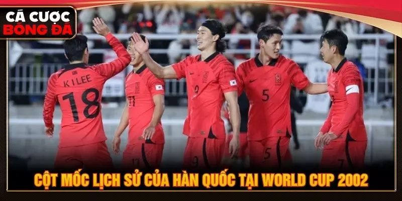 Cột mốc lịch sử của Hàn Quốc tại World Cup 2002