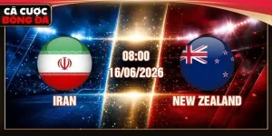 Nhận Định Iran Vs New Zealand 08:00 Ngày 16/06/2026
