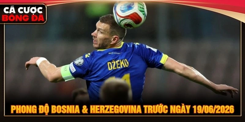 Phong độ Bosnia & Herzegovina trước ngày 19/06/2026 Phong độ Bosnia & Herzegovina trước ngày 19/06/2026