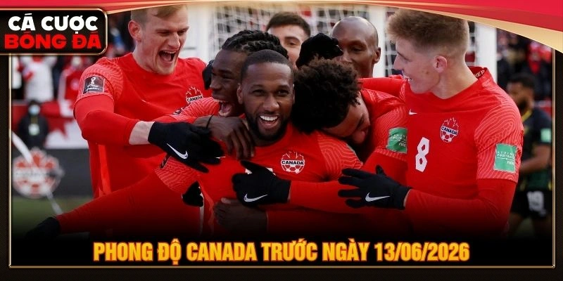 Phong độ Canada trước ngày 13/06/2026