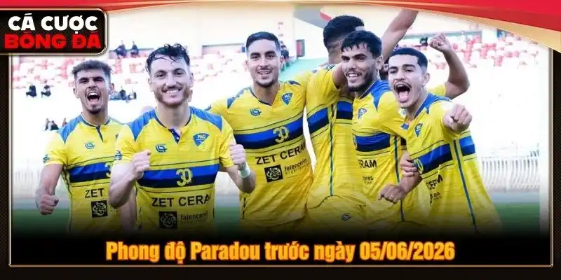 Phong độ Paradou trước ngày 05/06/2026 Phong độ Paradou trước ngày 05/06/2026