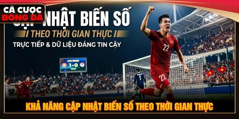 Khả năng cập nhật biến số theo thời gian thực